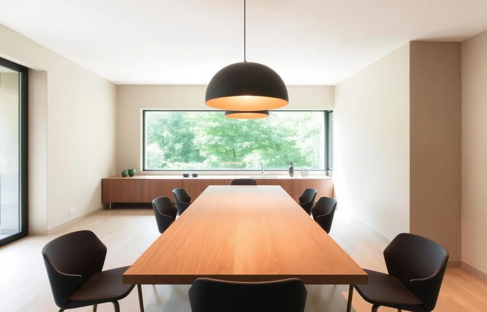 Sala da pranzo contemporanea